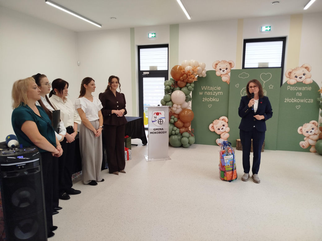 Otwarcie Żłobka w Mokobodach i pasowanie na żłobkowicza