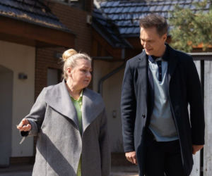 Na dobre i na złe, odcinek 816: Falkowicz (Michał Żebrowski),  Jadzia (Aldona Janowska)