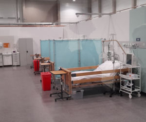 Szpital tymczasowy w Łodzi czeka na pacjentów