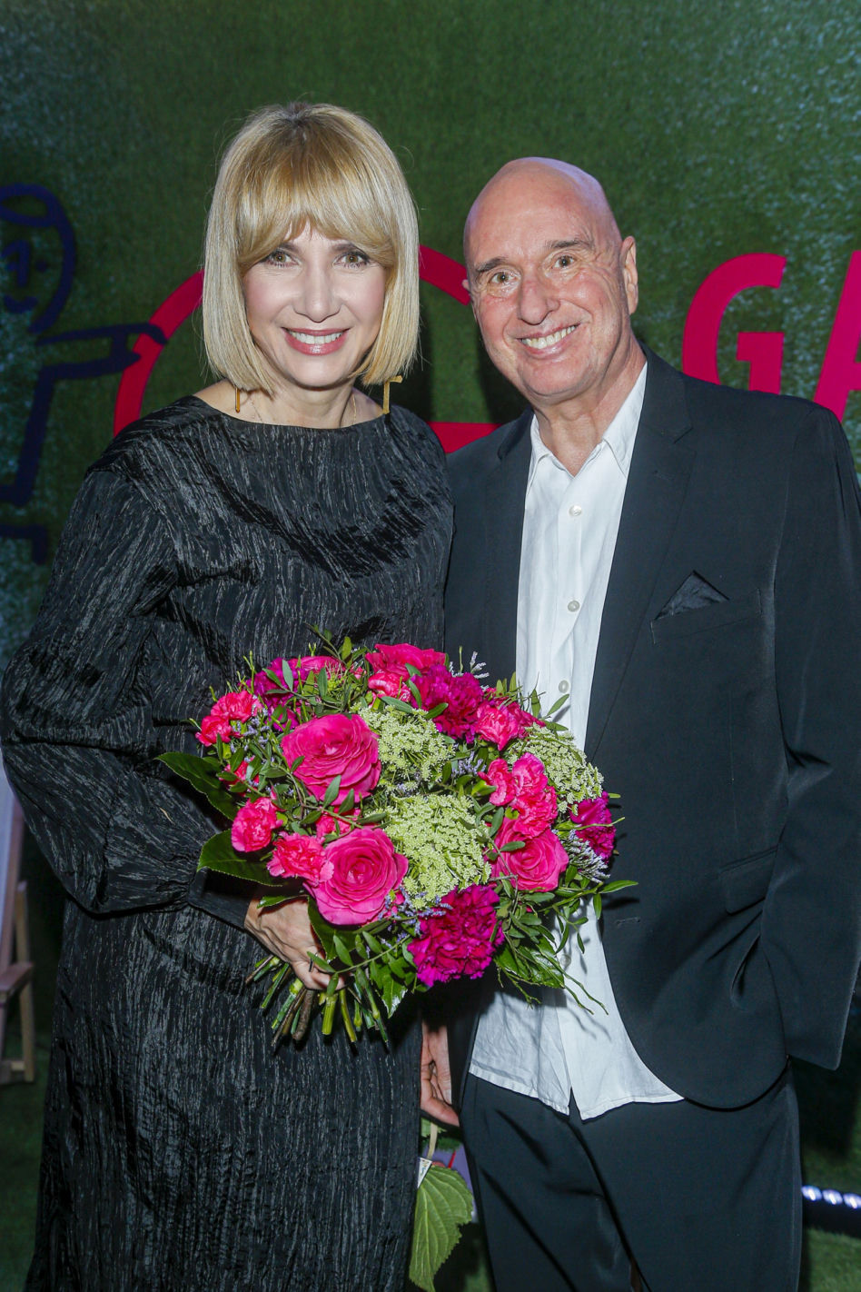 Cezary Harasimowicz i Grażyna Wolszczak