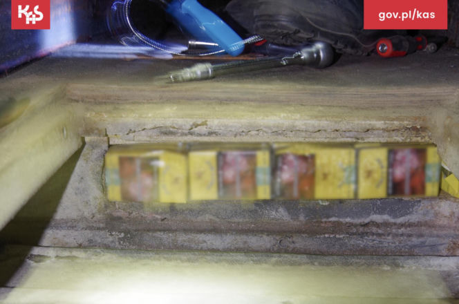 W autobusie tylko kierowca, pasażer i... coś, co zainteresowało celników!