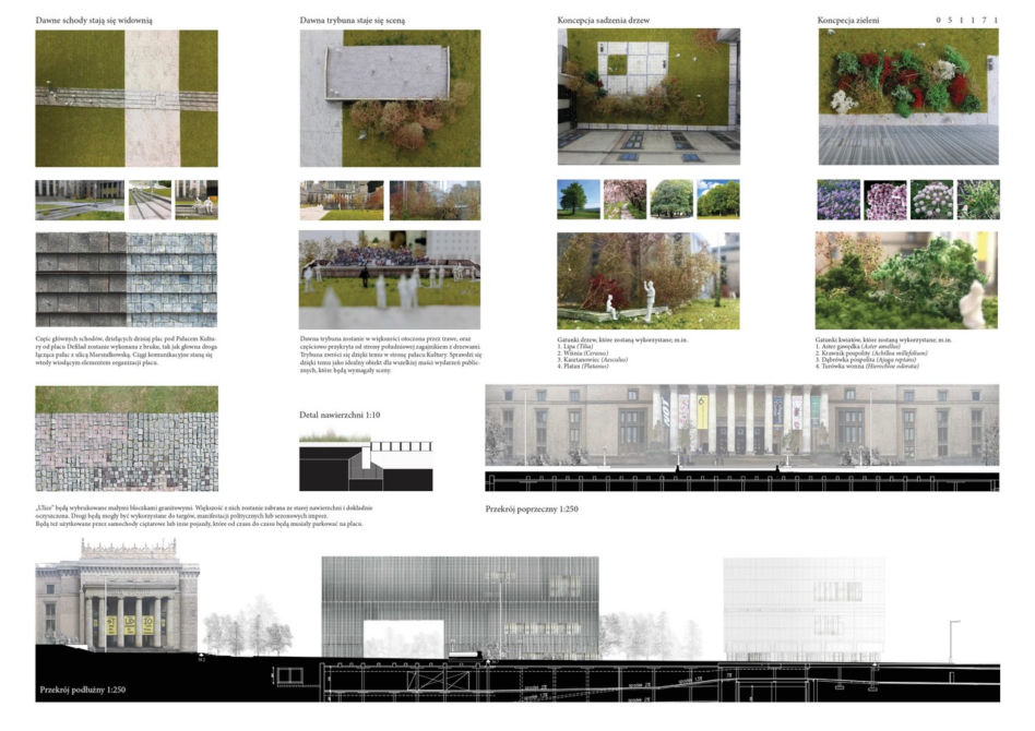 Plac Centralny – wyniki konkursu na nowy plac przed Pałacem Kultury