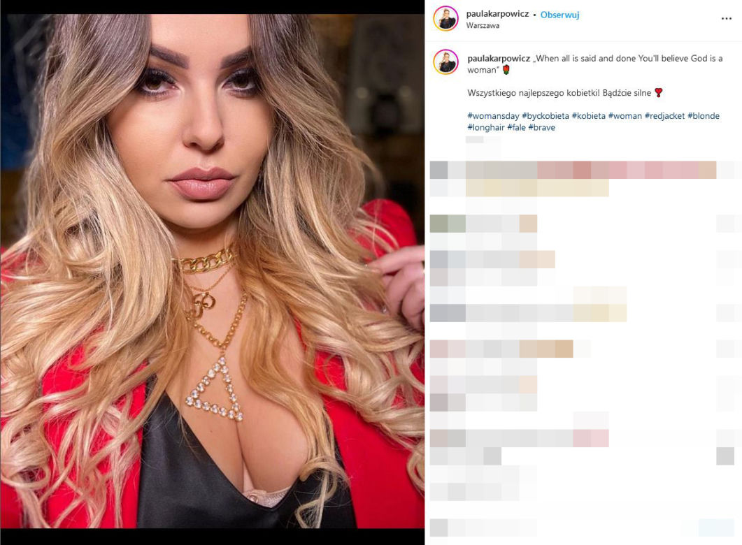Paula Karpowicz ma kawał swojego biustu