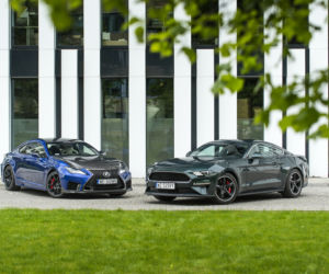 Lexus RC F Carbon 5.0 V8 vs. Ford Mustang Bullitt 5.0 V8