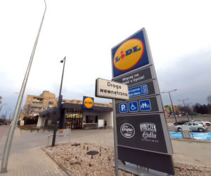 Nowy Lidl w Białymstoku na Wysokim Stoczku - ul. Antoniuk Fabryczny
