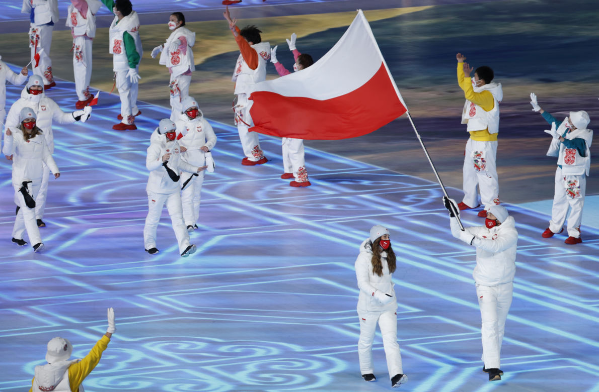 Przejście reprezentacji Polski na igrzyskach w Pekinie