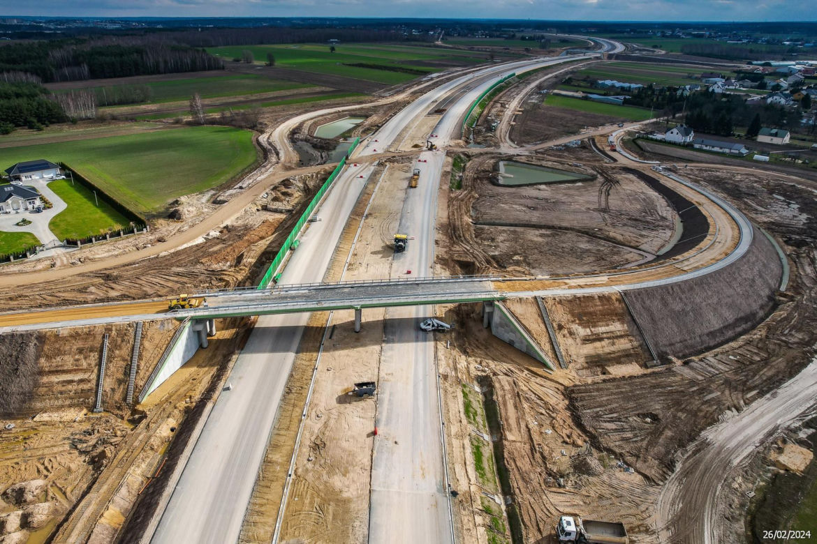 Budowa autostrady A2 Siedlce Zachód - Siedlce Południe