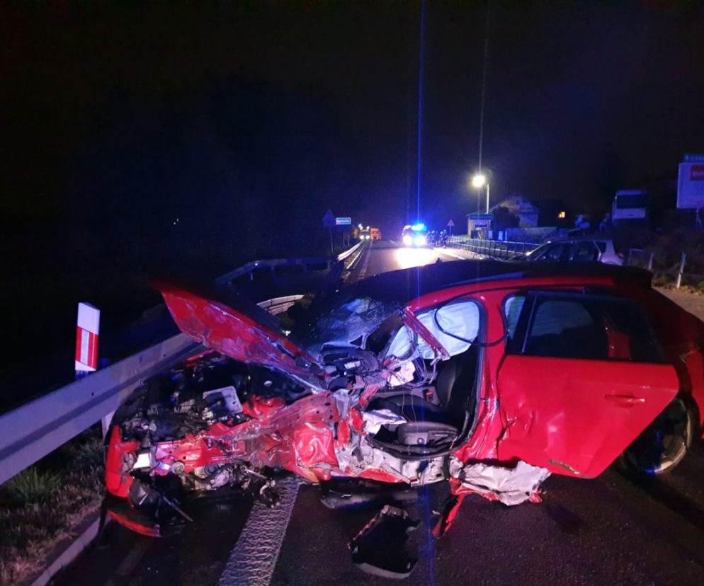 Brzozów: Wpadł z narkotykami podczas wypadku drogowego. Trafił do aresztu