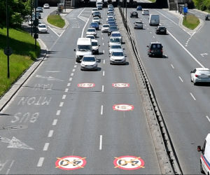 Przez fatalny stan wiaduktów, kierowcy muszą zwolnić do 40 km/h