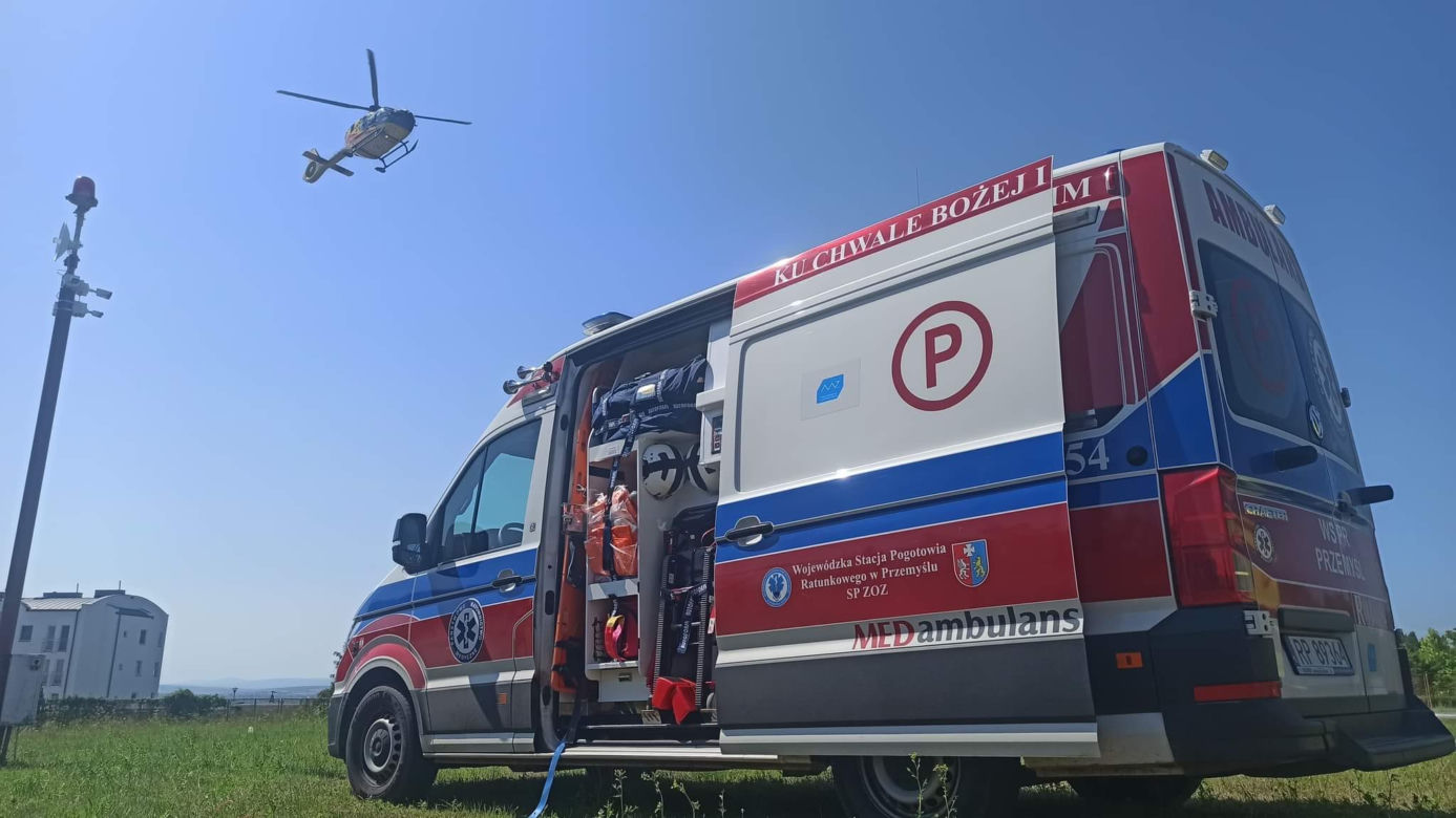 Sierakośce: 6-latek potrącony przez samochód! Trafił do szpitala w ciężkim stanie