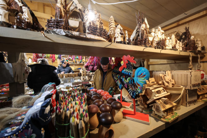 Kiermasz Bożonarodzeniowy na Małym Rynku w Krakowie