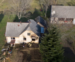 Pożar w Stryszowie. W środku dwa ciała. Mogło to być morderstwo.