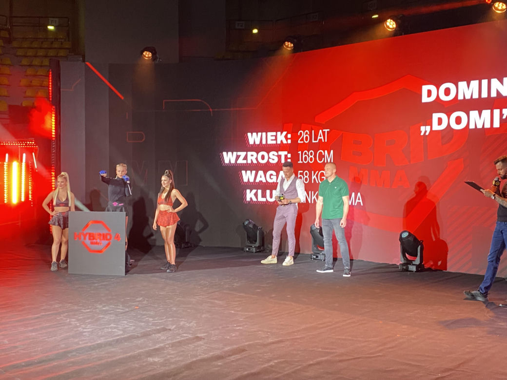 Media trening przed Hybrid MMA 4 w Zielonej Górze