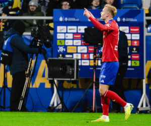 Arka Gdynia - Raków Częstochowa, zdjęcia kibiców i piłkarzy z meczu 17. kolejki PKO BP Ekstraklasy