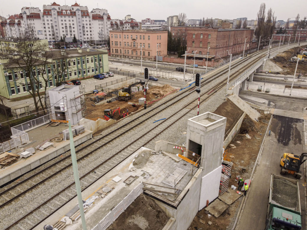 Przystanek Wrocław Szczepin ma być gotowy jeszcze przed wakacjami