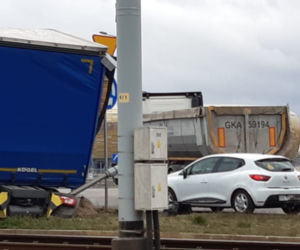 Gdańsk: Zderzenie tramwaju z tirem