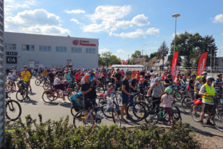 Tłumy rowerzystów ruszyły przez Bydgoszcz! Rajd Galerii Pomorskiej za nami