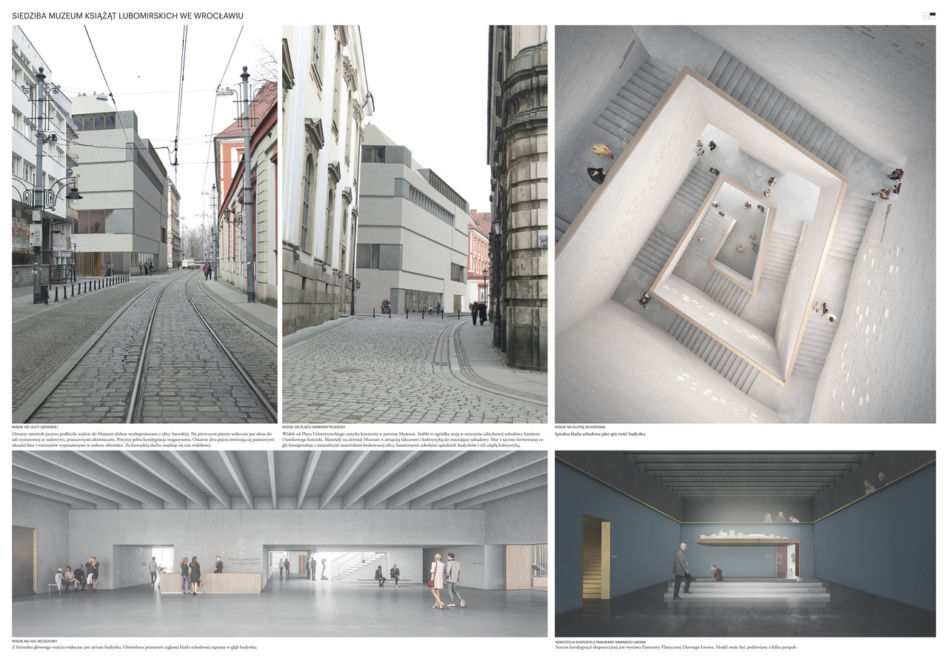 Wyniki konkursu na projekt Muzeum Książąt Lubomirskich we Wrocławiu