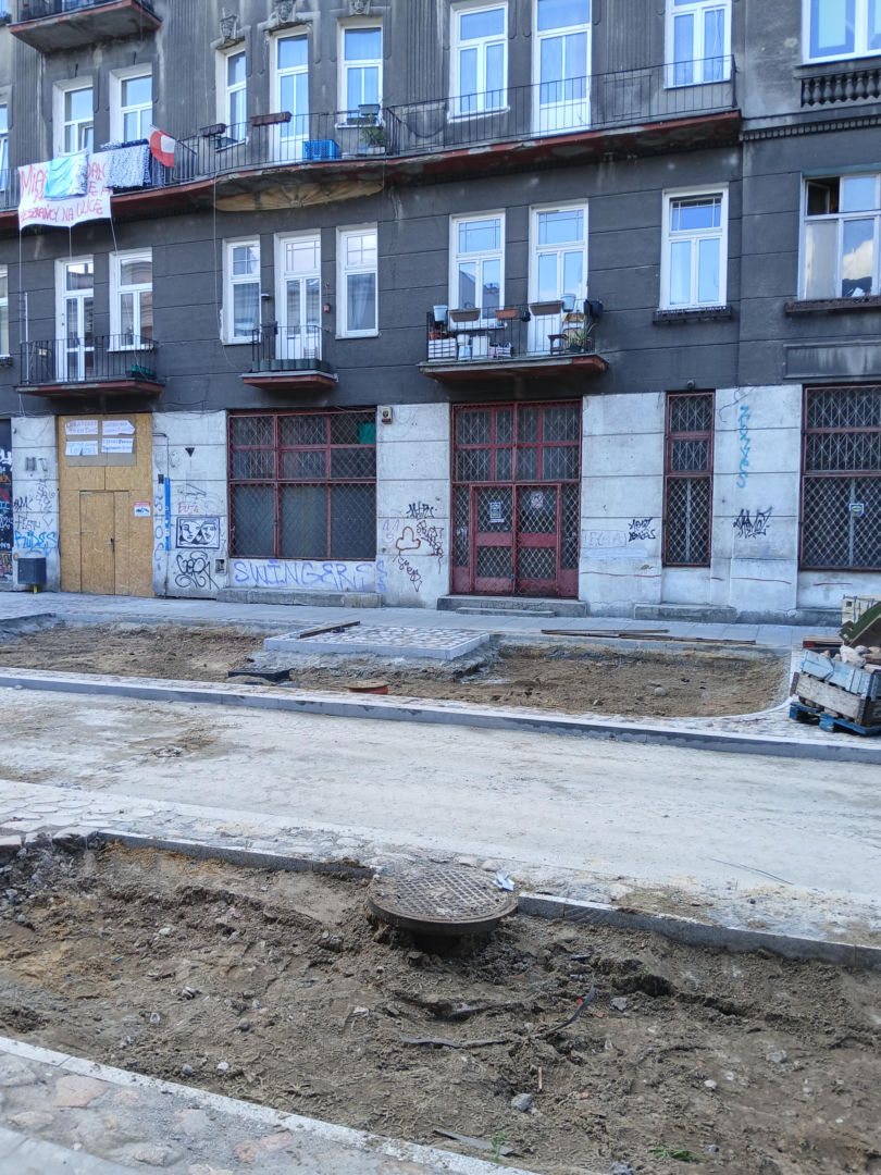 Przebudowa ul. Środkowej w Warszawie