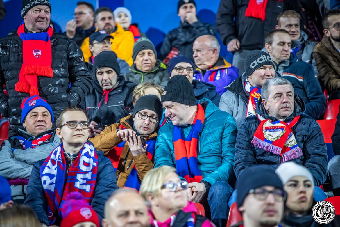 Raków Częstochowa - Śląsk Wrocław: Liderzy nie zawiedli, kibice również ZDJĘCIA