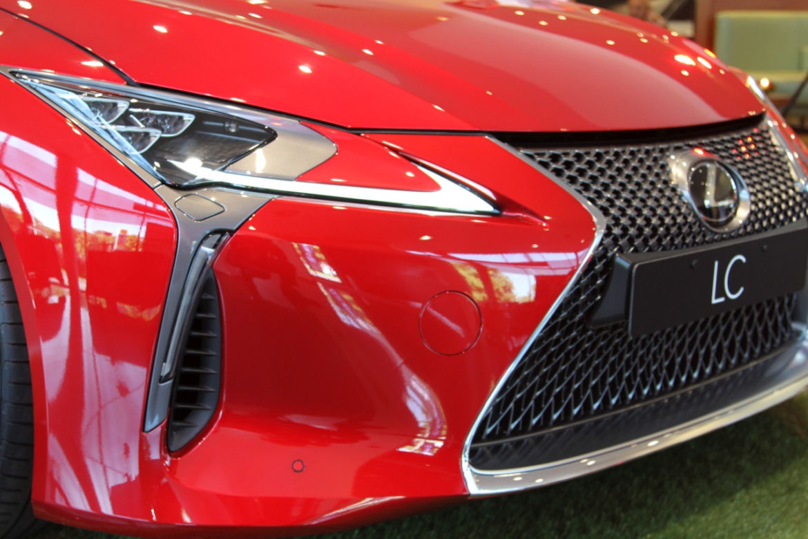 Lexus LC 500 - polski debiut w Krakowie