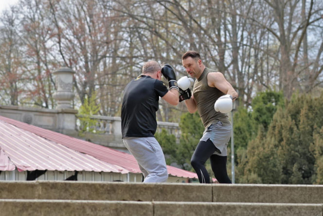 Łukasz Mejza uczył boksu pod chmurką Przemysława Czarneckiego