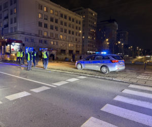 45-latka potrącona przez tramwaj na Marszałkowskiej