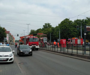 Czołowe zderzenie tramwajów w Gdańsku!