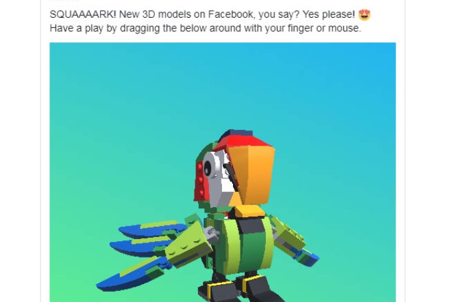 Facebook: posty 3D - czym są i jak z nich korzystać?