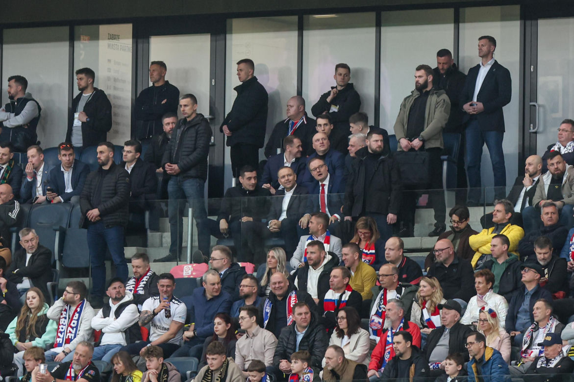 Górnik Zabrze - Raków Częstochowa: Zdjęcia kibiców i zawodników z meczu 25. kolejki PKO BP Ekstraklasy