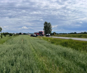 Łukowscy strażacy wyjeżdżali do pomocy przy dwóch groźnych wypadkach w ciągu kilku godzin. Apelują o ostrożność!