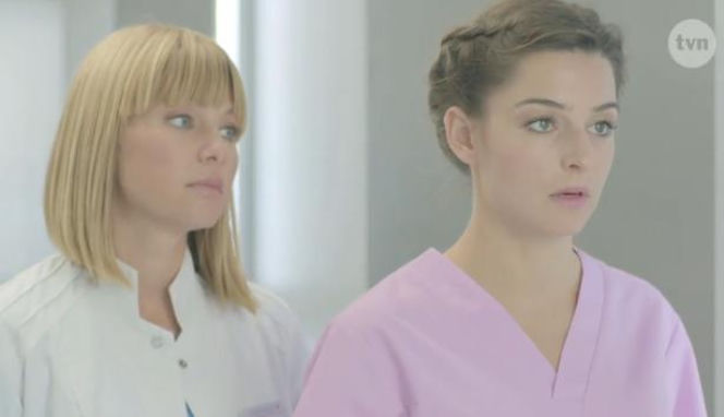LEKARZE 2 sezon. Beata (Agnieszka Więdłocha), Sylwia (Katarzyna Bujakiewicz)