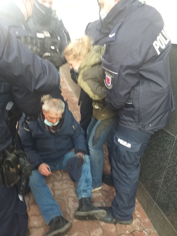 Bydgoszcz: Wielka awantura podczas wystąpienia Andrzeja Dudy