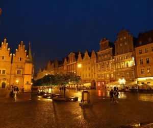 Rynek nocą