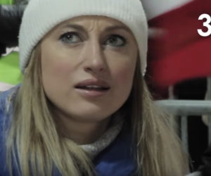 Justyna Żyła dopingowała Piotra w Wiśle