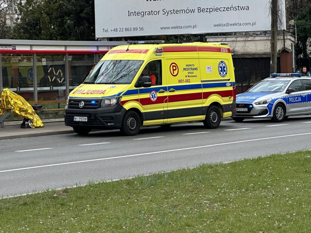 Śmierć na przystanku w Warszawie