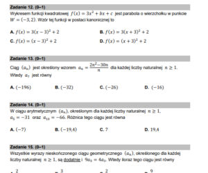 matura 2022 matematyka