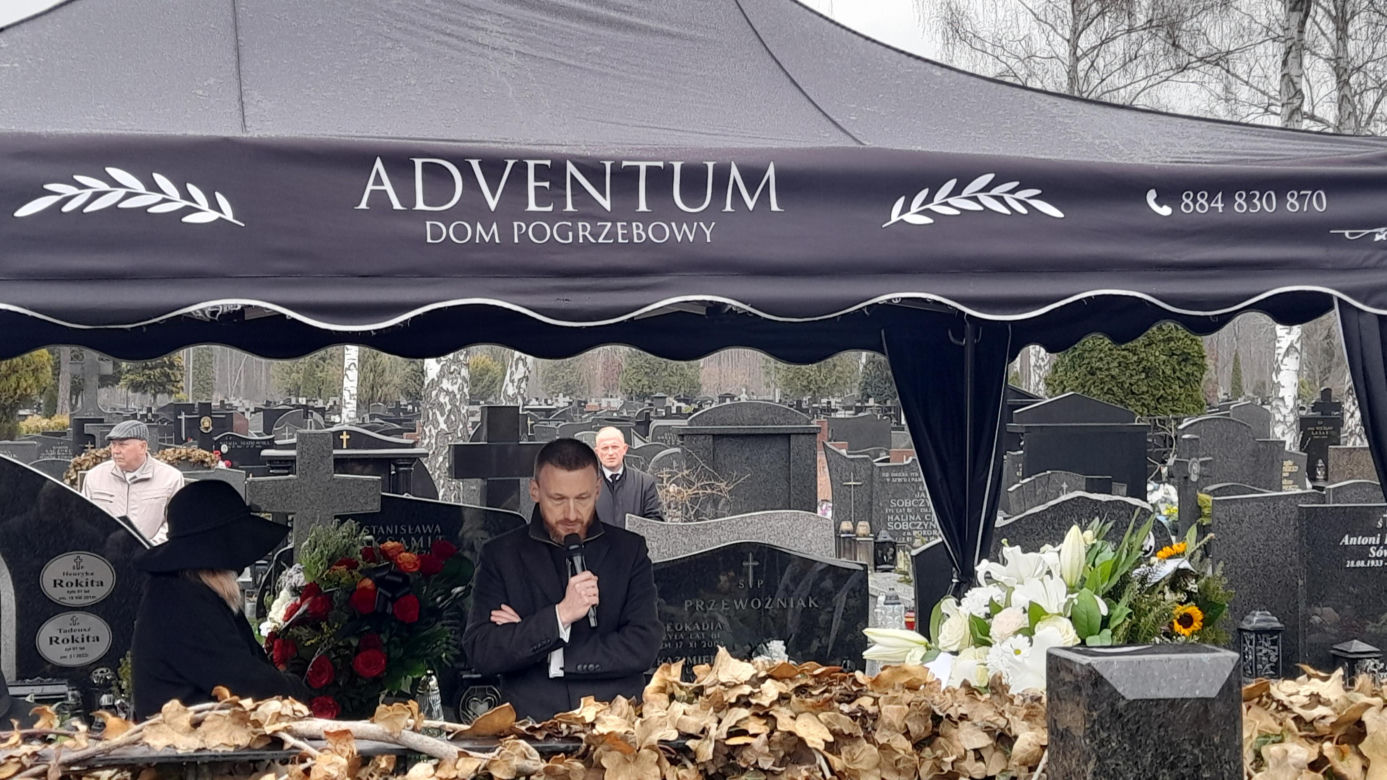 Pogrzeb Marcina Przewoźniaka. On na wszystko miał limeryk