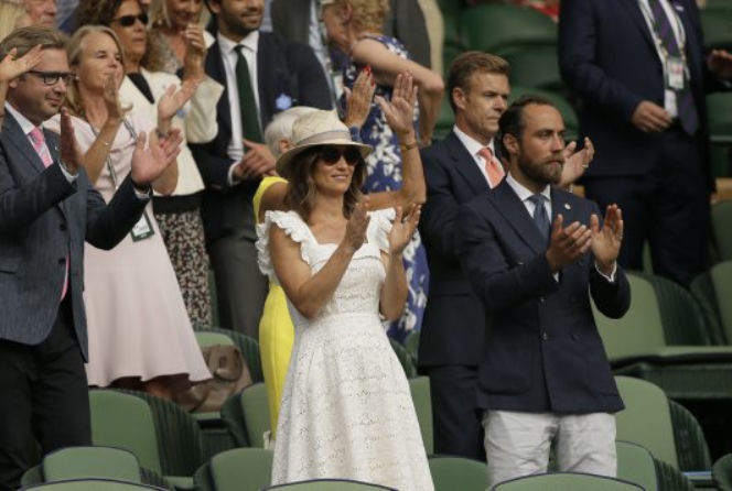 Pippa Middleton w ciąży na Wimbledonie
