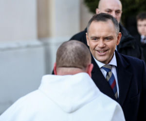 Karol Nawrocki wziął udział w Patriotycznej Pielgrzymce Kibiców na Jasnej Górze