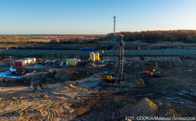 Inwestycje w rejonie autostrady A6