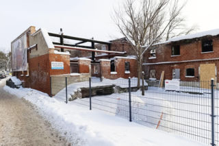 Stary, spalony młyn w Iławie (2026)