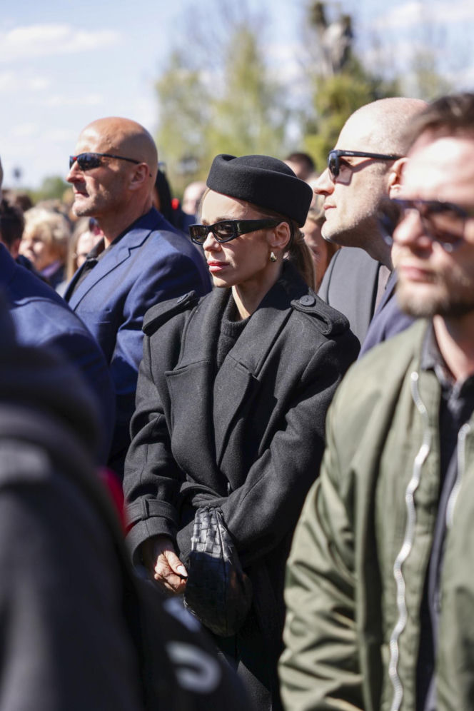 Ból, rozpacz, łzy. Poruszające sceny na pogrzebie Łukasza Litewki