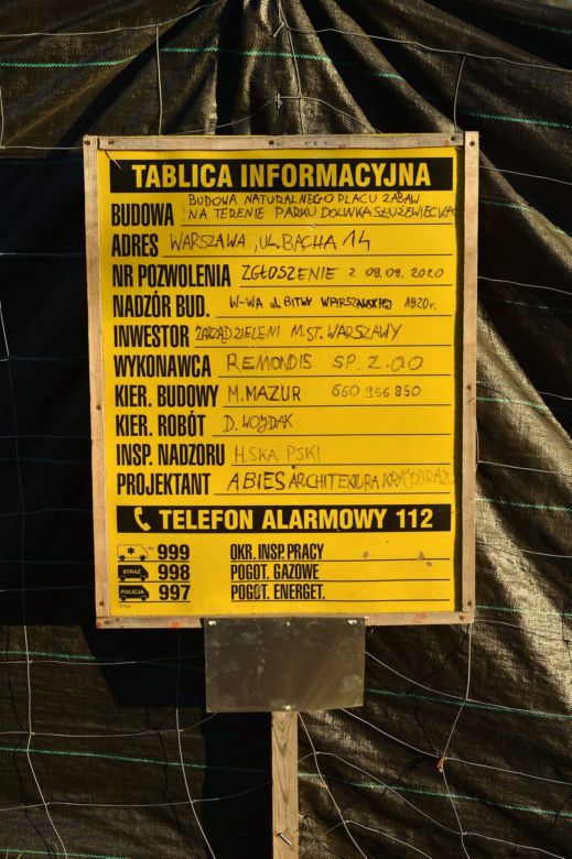 Wojna o plac zabaw na Dolince Służewieckiej