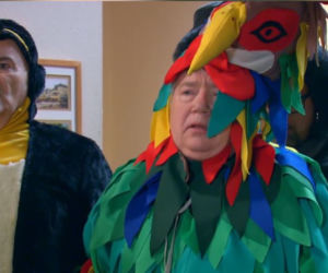 Na Wspólnej odc. 3238. Włodek Zięba (Mieczysław Hryniewicz), Roman Hoffer (Waldemar Obłoza)