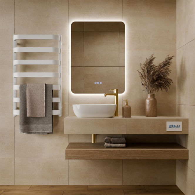 Grzejnik łazienkowy: jak dobrać moc do metrażu i temperatury w łazience (żeby nie było zimno po kąpieli)