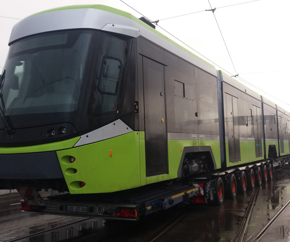 Drugi z tureckich tramwajów Panorama dotarł do Olsztyna