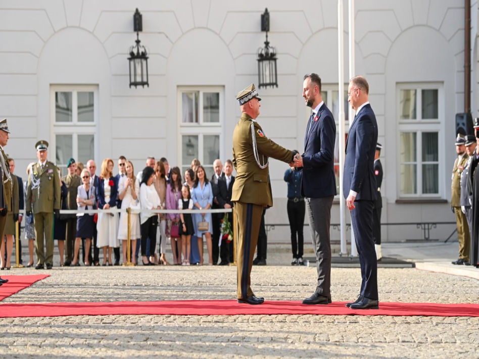 Uroczystość wręczenia nominacje generalskie