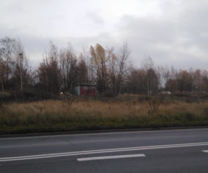 Ulica Szafera w przeddzień rozpoczęcia przebudowy