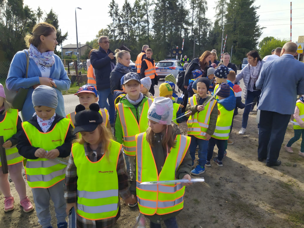 ZOBACZ ZDJĘCIA z akcji "Bezpieczny przejazd" w Koszewnicy, w gminie Kotuń - 15.09.2022
